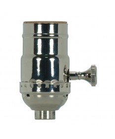 Satco 80/1031 PNI S.B. ON/OFF SKT 1/8 CAP 250 Watts 250 Volts Sockets