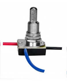 Satco 80/1129 NICKEL FINISH 3 WAY PUSH SWITC Switches & Accessories