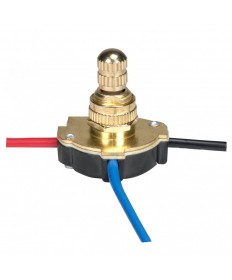 Satco 80/1136 Satco 3 Way Metal Rotary Switch