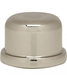 Satco 80/1182 1/2" NICKEL FINISH FINIAL Hardware & Lamp Parts Light