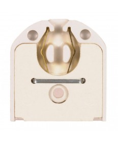 Satco 80/1249 Fluorescent LampHolder T8 or T12 Butt-On Mounting No Leads G13