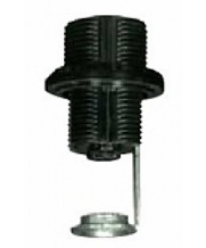 Satco 80/1304 Satco 75W-125V 3 inch E12 Candelabra Socket Full Threaded Single Leg 1/8IP Inside Extrusion