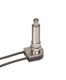 Satco | 80/1410 | On-Off Metal Push Switch 1-1/2" Metal Bushing Single Circuit