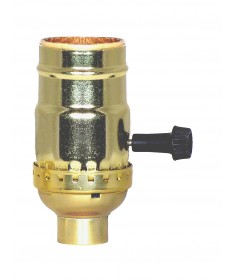 Satco 80/1502 BG HIGH/LOW PULL CHAIN SOCKET 150 Watts 120 Volts