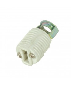 Satco|Nuvo 80/1582 Satco G9 Socket Porcelain Threaded with Hickey Pushin