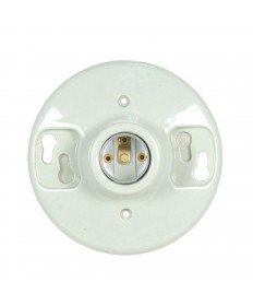 Satco 80/1648 KEYLESS GLZ PORCELAIN CEILING 660 Watts 250 Volts