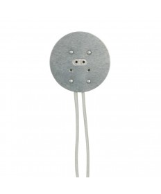 Satco 80/1668 Satco Round Halogen Socket 8‑Inch Leads