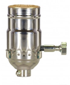 Satco 80/1703 PL 200W CAST BRASS SKT DIMMER 200 Watts 120 Volts