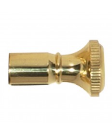 Satco 80/1985 Satco Polished Brass Extra Turn Knob
