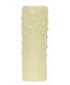 Satco 80/2083 Satco 4 inch 40W Max Ivory Bees Drip Medium Base Candle Cover