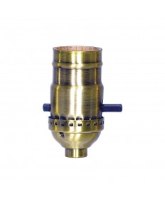 Satco 80/2251 REG ANT BR S.B ON/OFF PUSH SKT 660 Watts 250 Volts