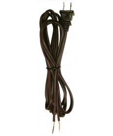 Satco 80/2305 6 FT 18/2 SPT-1 105 DEG BROWN Wire Light Bulb