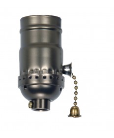 Satco 80/2316 REG ANT BRASS PULL CHAIN SKT 660 Watts 250 Volts Sockets