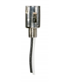 Satco 80/2326 4PC SHORT KEYLESS BRASS SKT 660 Watts 250 Volts Sockets