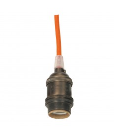 Satco 80/2343 KEYLESS DARK ANT CAST SKT WITH 660 Watts 250 Volts