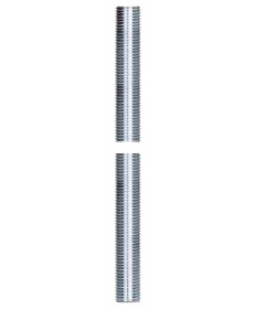 Satco 80/2362 1/4 IP X 60" ZINC NIPPLE Hardware & Lamp Parts Light
