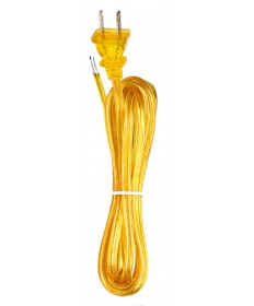 Satco 80/2374 8 FT 18/2 SPT-2 CL. GOLD CORD Wire Light Bulb