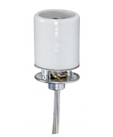 Satco 80/2384 MEDIUM GLAZED PORC SKT W/ CAP 660 Watts 250 Volts