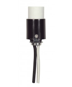 Satco 80/2385 1 5/8 PORCELAIN CANDELABRA SKT 75 Watts 125 Volts
