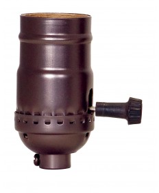 Satco 80/2396 DARK ANTIQUE BRASS SHORT 660 Watts 250 Volts Sockets &