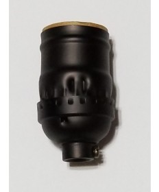 Satco 80/2414 Dark Antique Solid Brass 3 Piece Keyless Lamp Socket 