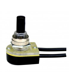 Satco 80/2469 ON-OFF PHENOLIC PUSH SW NI NUT Switches & Accessories