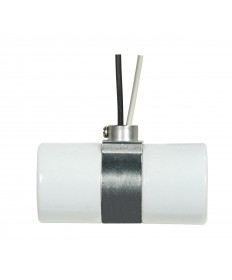 Satco 80/2495 WHITE STRAIN RELIEF FOR E12-92 Wire Light Bulb