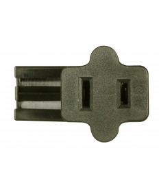 Satco 80/2519 BROWN FEMALE SPT-2 PLUG 125 Watts Hardware & Lamp Parts