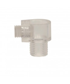 Satco 80/2550 Clear LA260 Adjustable Strain Relief with Set Screw for 18/2 SVT Wire