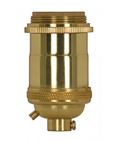Satco 80/2565 PB CAST BRASS KEYLESS SKT WITH 660 Watts 250 Volts