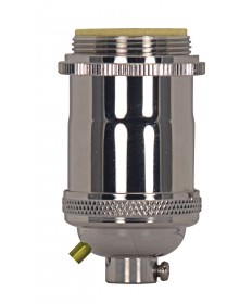 Satco 80/2566 P. NIC CAST BRASS KEYLESS SKT 660 Watts 250 Volts