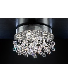 PLC Lighting 81721 PC 7 Light Ceiling Light Beverly Collection