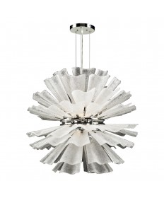 PLC Lighting 82336 PC 12 Light Chandelier Enigma Collection
