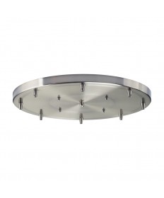 ELK Lighting 8R-SN Illuminare Accessories 8 Light Round Pan in Satin Nickel