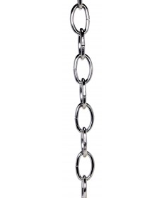 Satco 90/000 1 YD 4 GAUGE NICKEL CHAIN Hardware & Lamp Parts Light