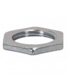 Satco 90/002 3/8IP Steel Hex Nut Zinc PL Reg. Hardware & Lamp Parts