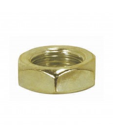 Satco 90/034 1/8 HEAVY STEEL NUT UNFINISHED Hardware & Lamp Parts