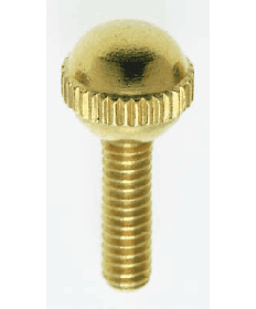 Satco 90/036 Satco 90-036 1/2" Burnished and Lacquered Solid Brass Ball 