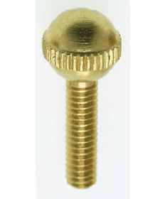 Satco 90/037 Satco 90-037 5/8" Burnished and Lacquered Solid Brass Ball