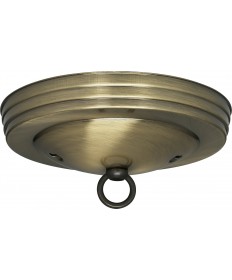 Satco 90/063 AB FIN PLAIN CANOPY KIT Canopies & Glass Holders Light