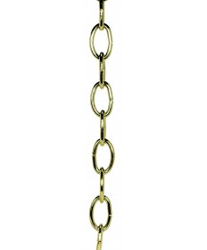 Satco 90/081 Satco 90-081 Antique Brass Finish 4 Gauge Chain