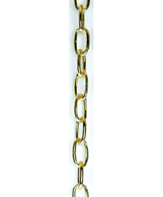 Satco 90/080 Satco 90-080 Brass Finish 4 Gauge Chain