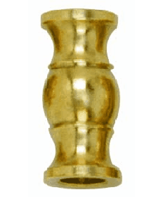 Satco 90/096 Satco 90-096 11/16"x1-1/2" 1/8 Slip Burnished and Lacquered Solid Brass Neck/Spindle