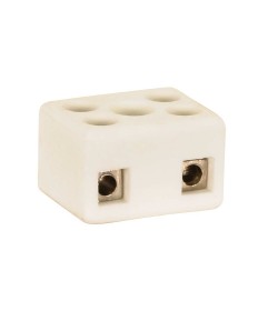 Satco 90/1081 CERAMIC TWO-WIRE CONNECTOR 1000 Watts 250 Volts Sockets