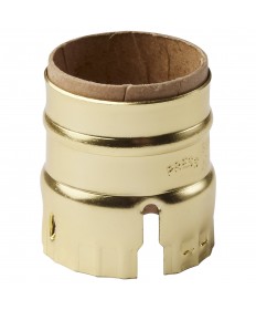 Satco 90/1146 BRITE GILT SHELL ONLY/KEYLESS Sockets & Lampholders
