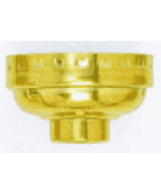 Satco 90/1147 Satco 90-1147 1/8 IP Brass Skirt Cap
