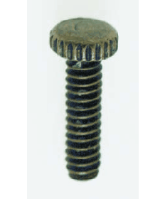 Satco 90/1155 Satco 90-1155 1/2" Antique Brass Steel Knurled Head Thumb Screw