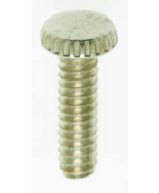 Satco 90/1156 Satco 90-1156 1/2" Nickel Plated Steel Knurled Head Thumb Screw