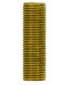 Satco 90/1185 Satco 90-1185 1 inch 1/8IP Solid Brass Threaded Pipe