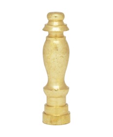 Satco 90/130 2" FINIAL BRASS FINISH Hardware & Lamp Parts Light Bulb